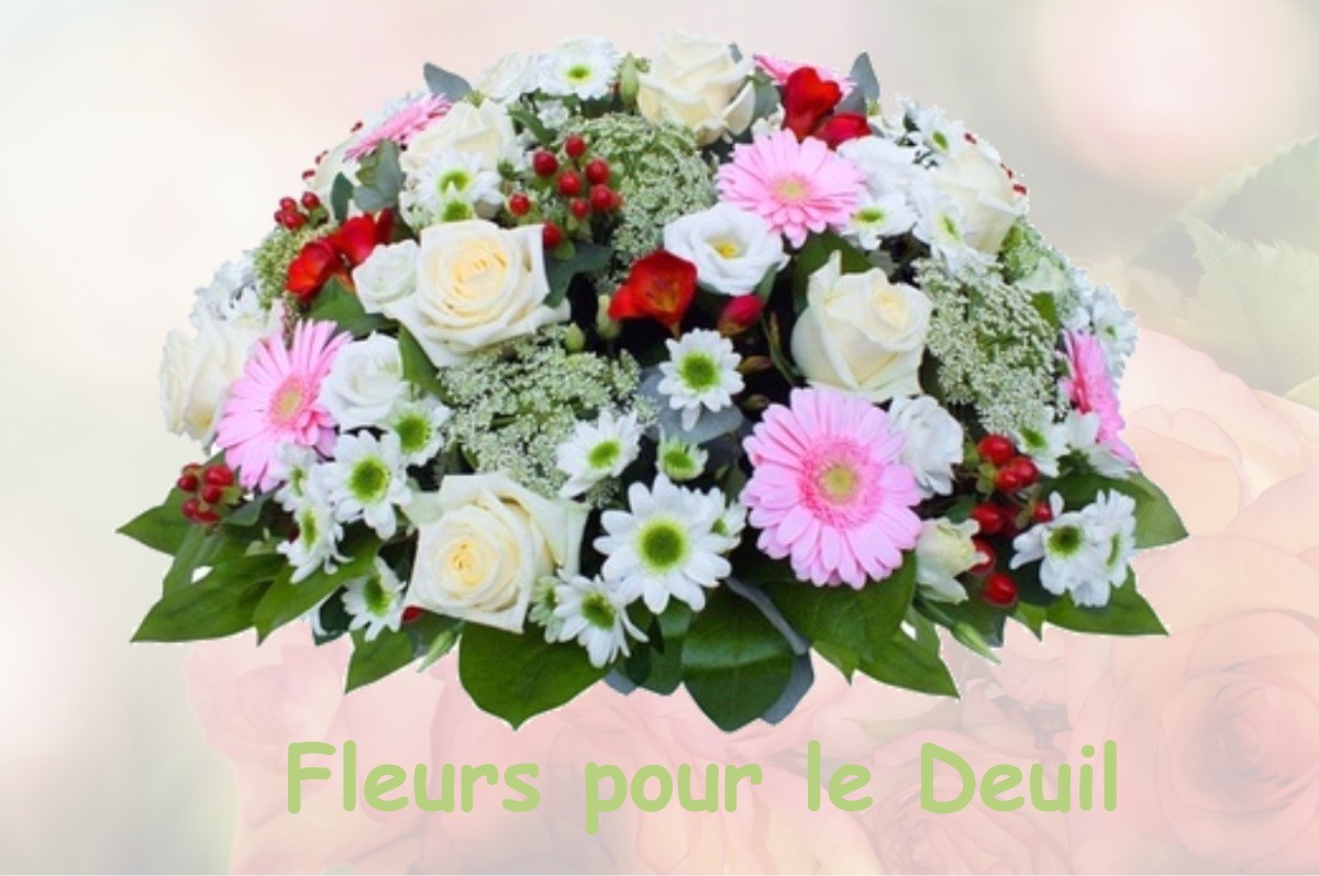 fleurs deuil POUBEAU